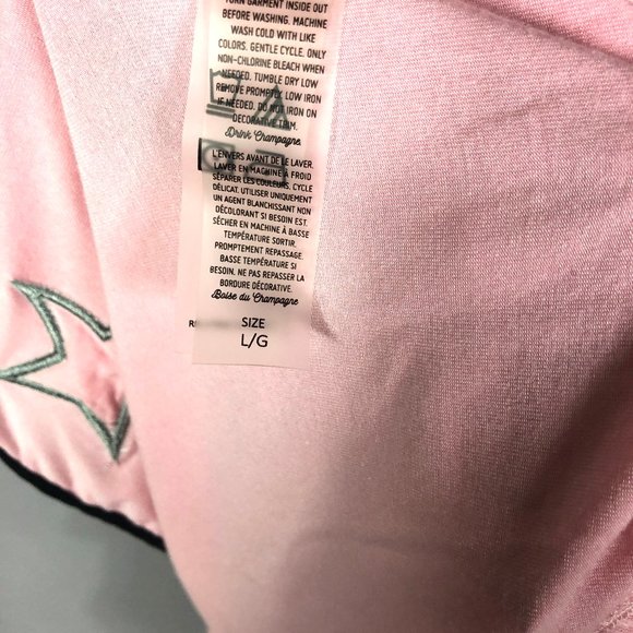 Room Service Women's Ebroider Star Pajama Shorts In Blush Size Large - Picture 6 of 6